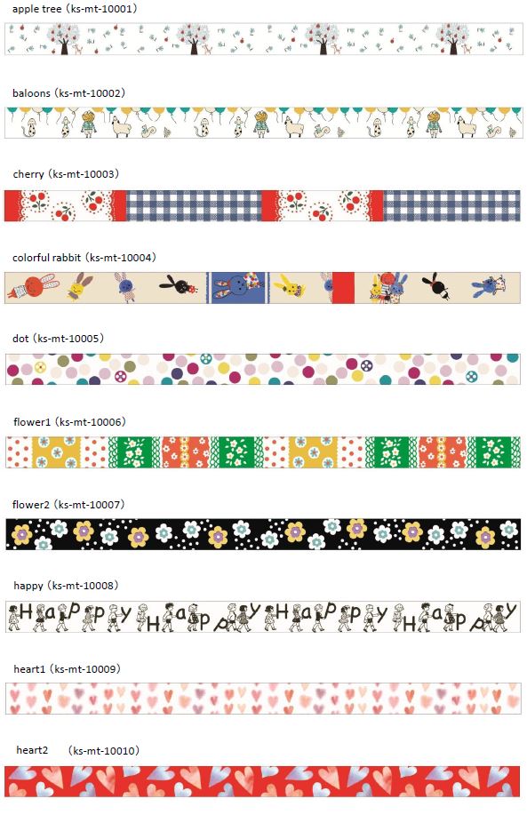 楽天市場】シンジカトウ マスキングテープ Shinzi Katoh かわいい