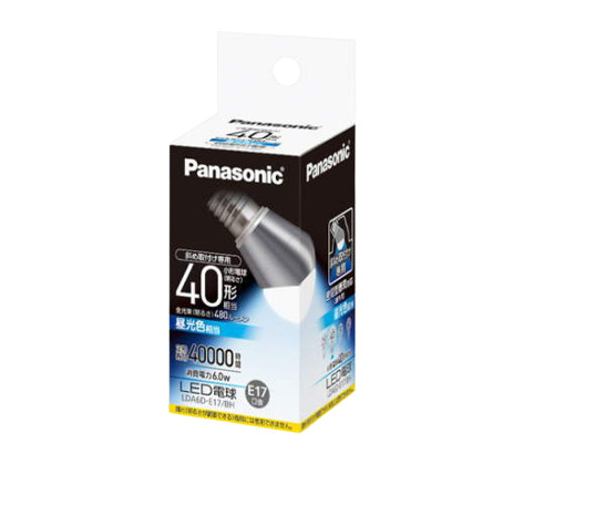 楽天市場】(各種セット有) パナソニック 小形電球40W形相当 480 lm