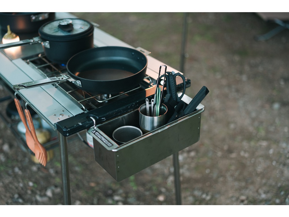 中古】スノーピーク CK-025 ステンボックス ハーフユニット 2セット