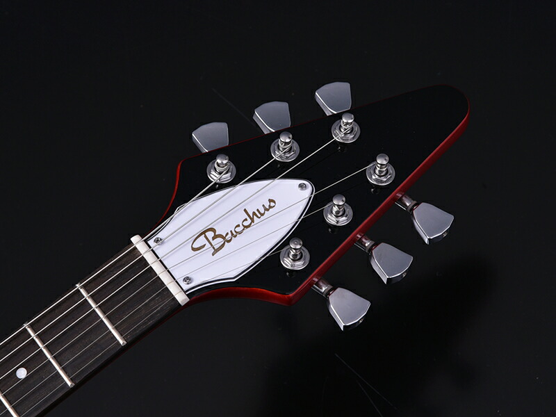 楽天市場】Bacchus ミニサイズギター フライングVタイプ BFV-mini