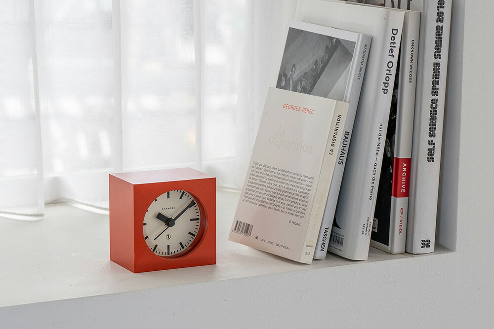 4D Design inc. 】タイムキューブ 置き時計 ポストモダン 4D Design