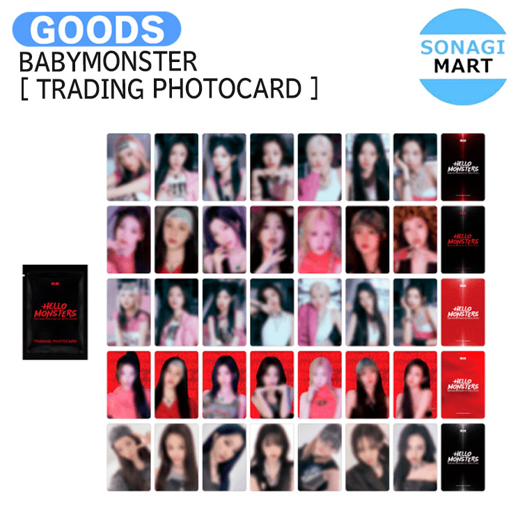 楽天市場】BABYMONSTER [ TRADING PHOTOCARD ] 2025 HELLO MONSTERS IN