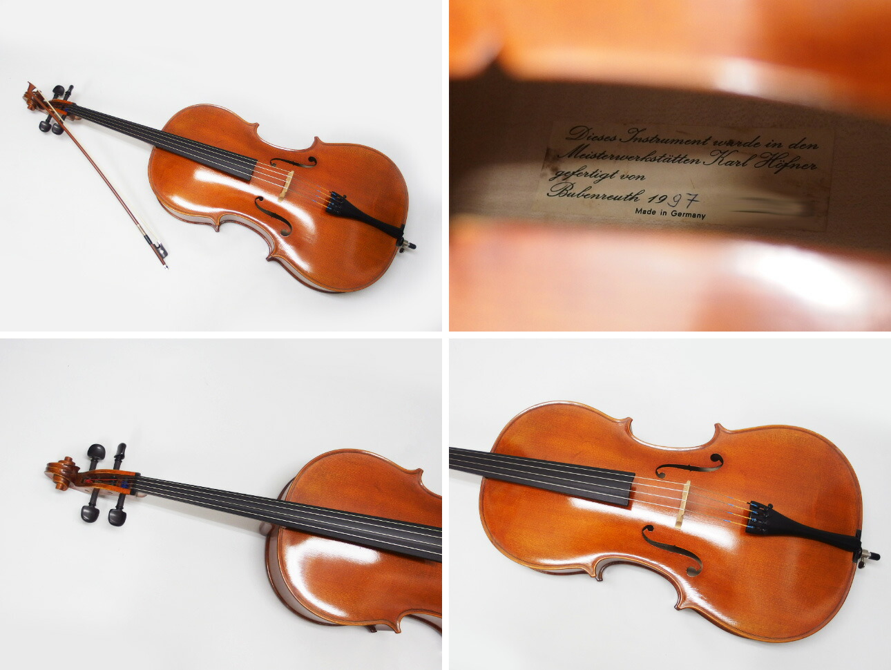 楽天市場】カールヘフナー チェロ4/4 ハードケース付き Roderich