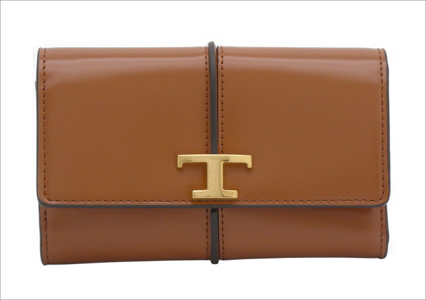 楽天市場】トッズ TOD'S T タイムレス レザー ウォレット