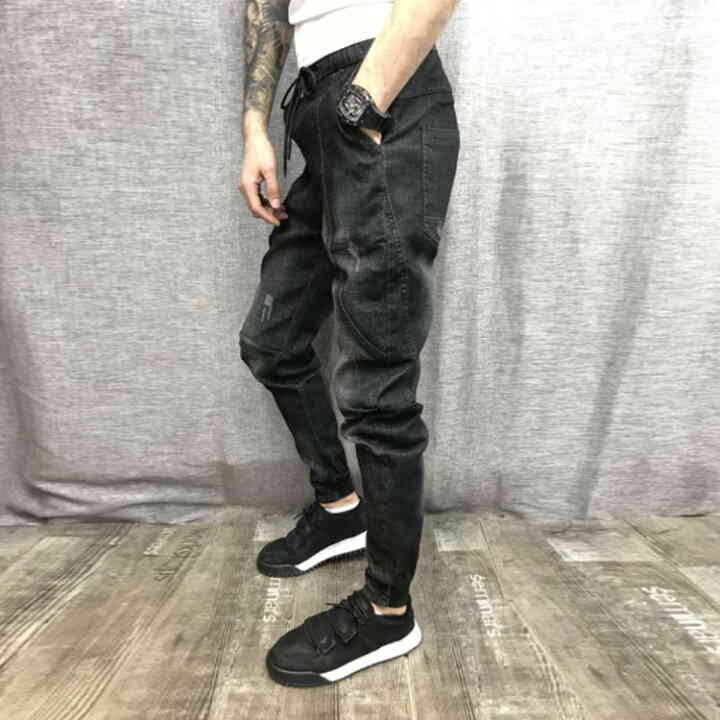 楽天市場】メンズ 大人気デニムサルエル再販スタートサルエルパンツ