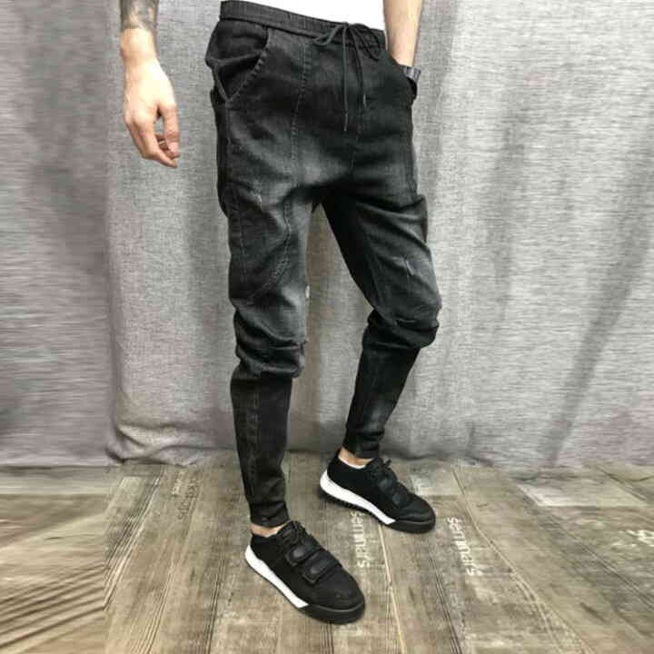 楽天市場】メンズ 大人気デニムサルエル再販スタートサルエルパンツ