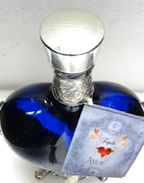 楽天市場】アモルシート ブランコ ブルー 750ml 38度 テキーラ 箱無し