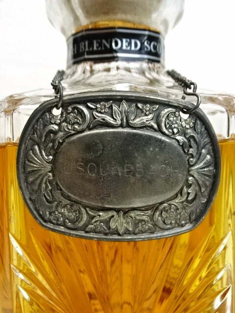 楽天市場】ウシュクベ クリスタル デキャンタ 750ml 43度 ブレンデッド