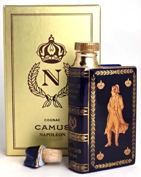 カミュ ブック ナポレオン ゴールド コニャック 陶器 ブランデー 金 古酒