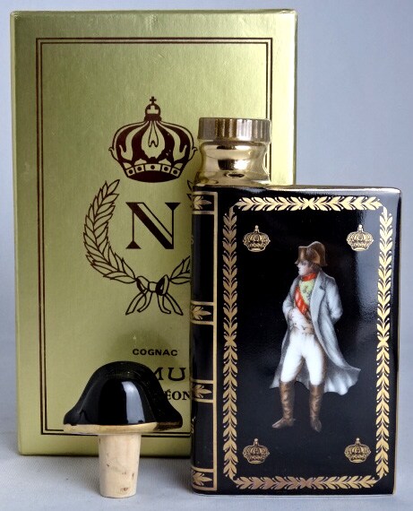 楽天市場】カミュ ブック ナポレオン ミニボトル 黒 50ml 40度 箱