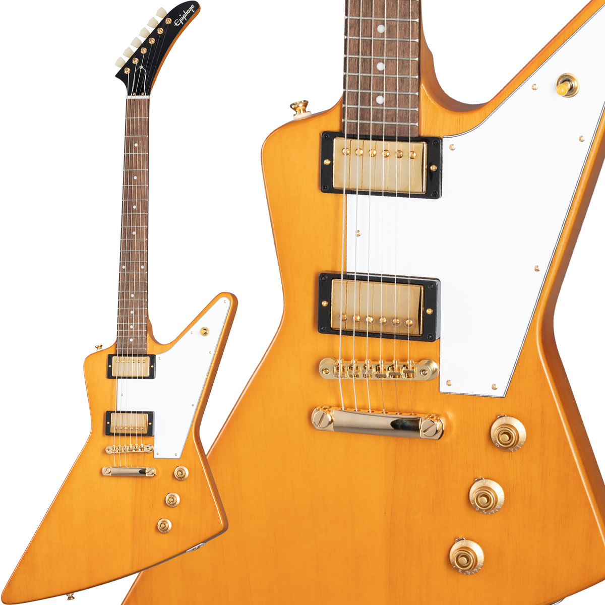 楽天市場】Epiphone Inspired by Gibson Custom Shop 1958 Korina