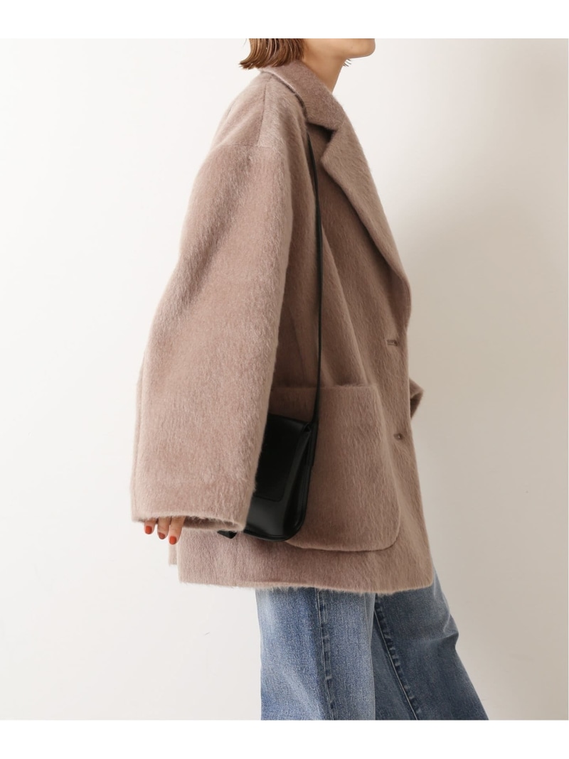 楽天市場】【SALE／30%OFF】シャギージャケットコート Spick & Span