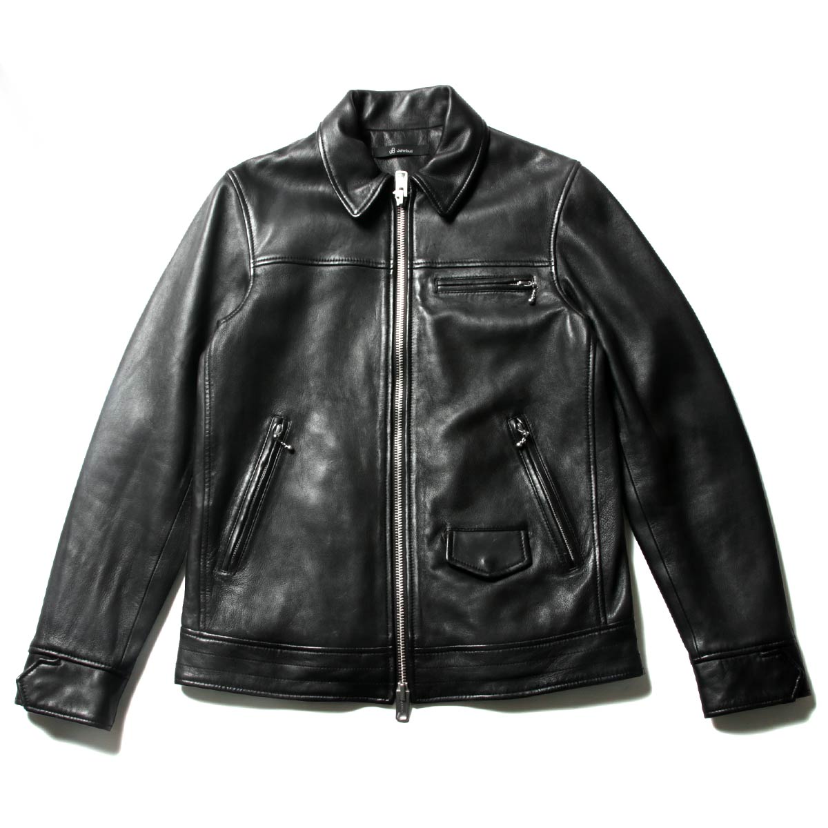楽天市場】シングルライダースジャケット メンズ 秋 冬 ラムレザー 襟