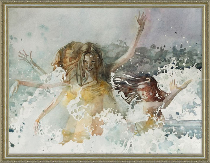 裸婦画 作者不明 油彩 額装 絵画 原画 超希少】 Ference Jean