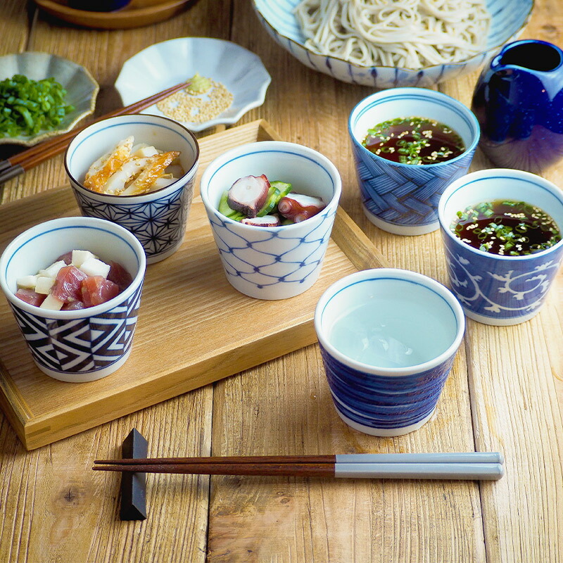 楽天市場】そば猪口 染付 和食器 蕎麦猪口 そばちょこ カップ コップ