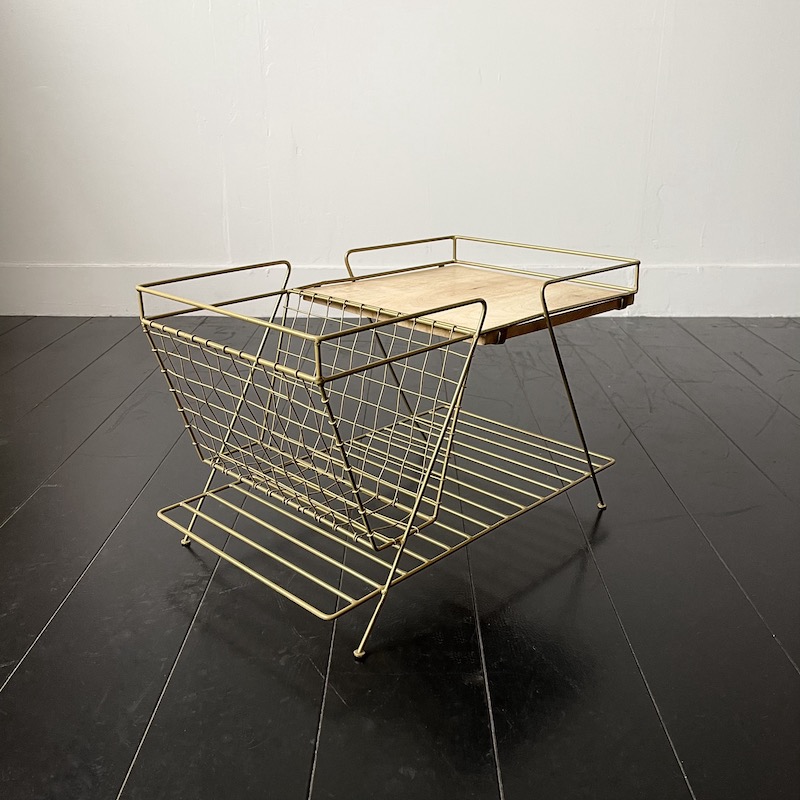 マーボー☆管212☆ヨーロピアンスタイル☆サイドテーブル⭐︎マガジン