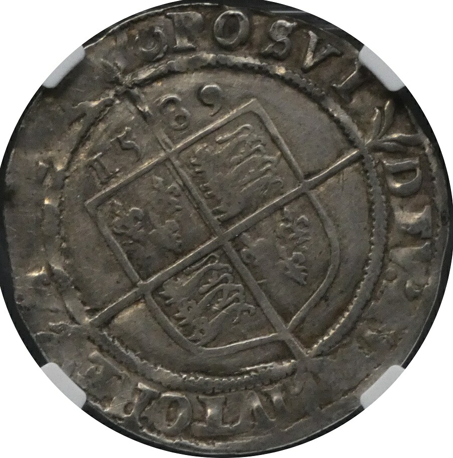 楽天市場】鑑定済み エリザベス一世 6ペンス銀貨 NGC VF DETAILS 1589