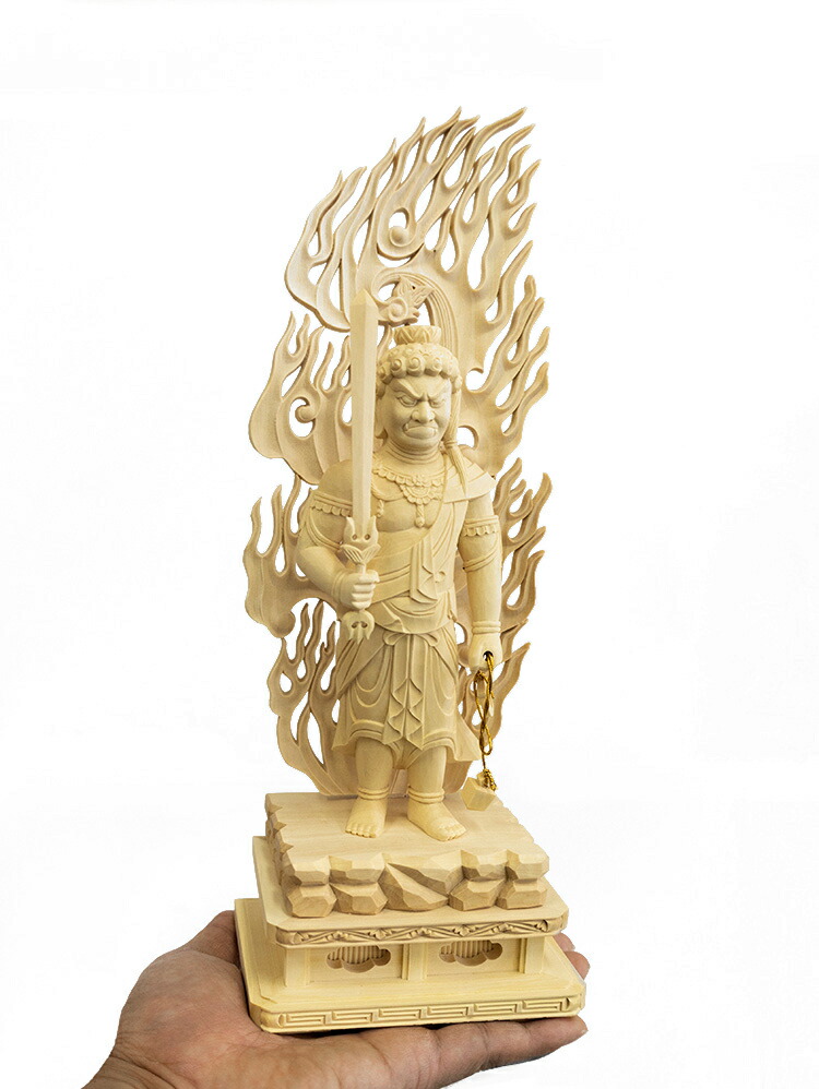 金勢魔除神】木製 木彫一刀彫 男根像22.5cm◇彫刻木彫り 道祖神 春画