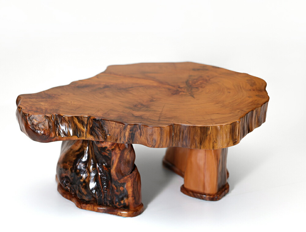 希少‼️屋久杉 一枚板テーブル 座卓 希少】高級天然木一枚板 座卓