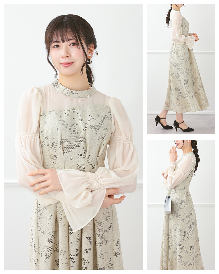 楽天市場】アシンメトリータックドレス パーティードレス 結婚式