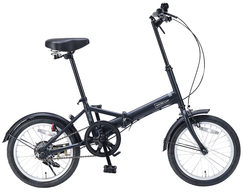楽天市場】マイパラス 16インチ 折りたたみ自転車 MF101 シングルギア