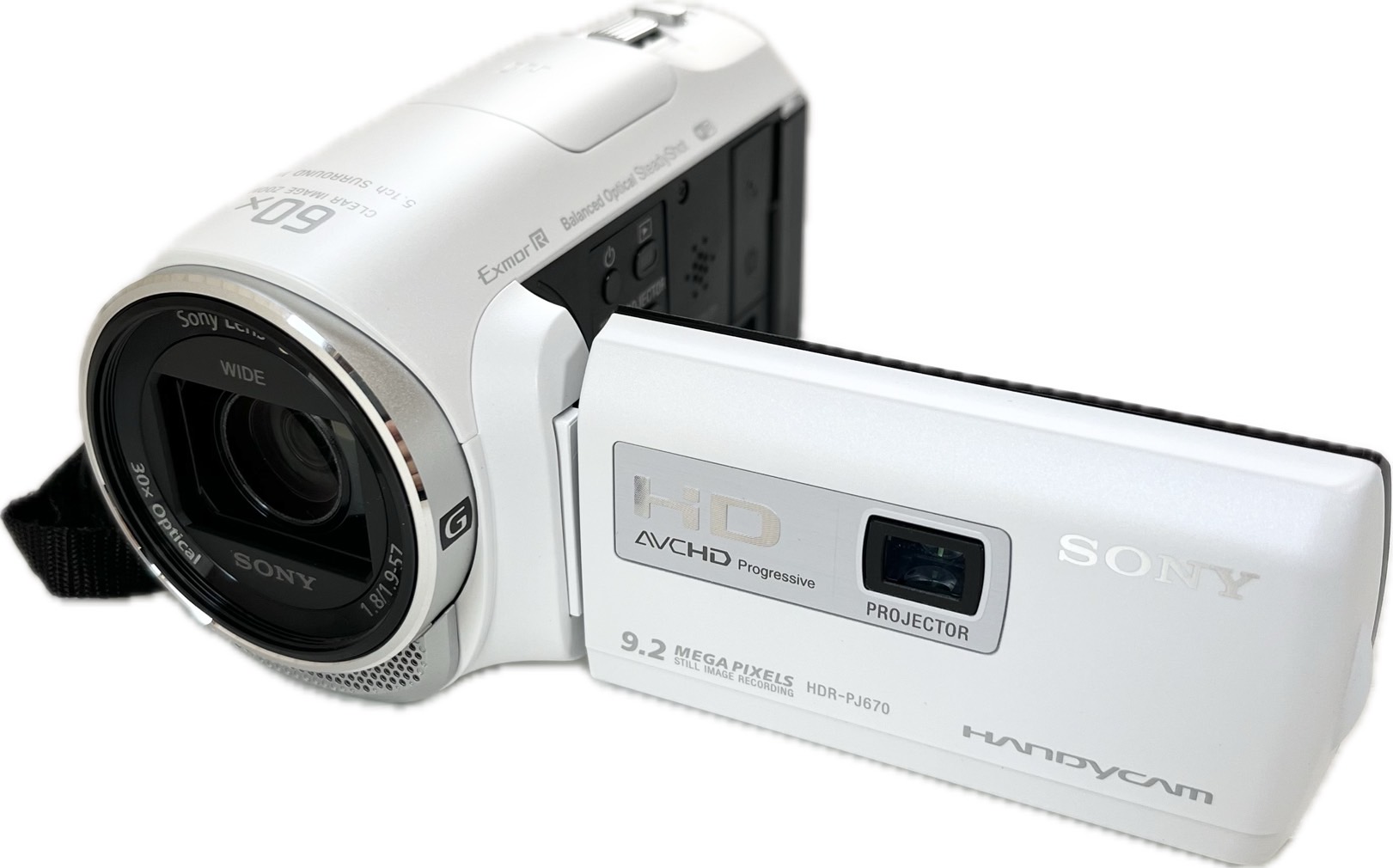 SONY HDR-PJ670 ホワイト ビデオカメラ 楽天市場】SONY(ソニー) ビデオ