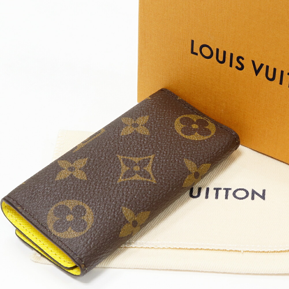 楽天市場】ルイヴィトン 4連キーケース モノグラム ジョーヌ