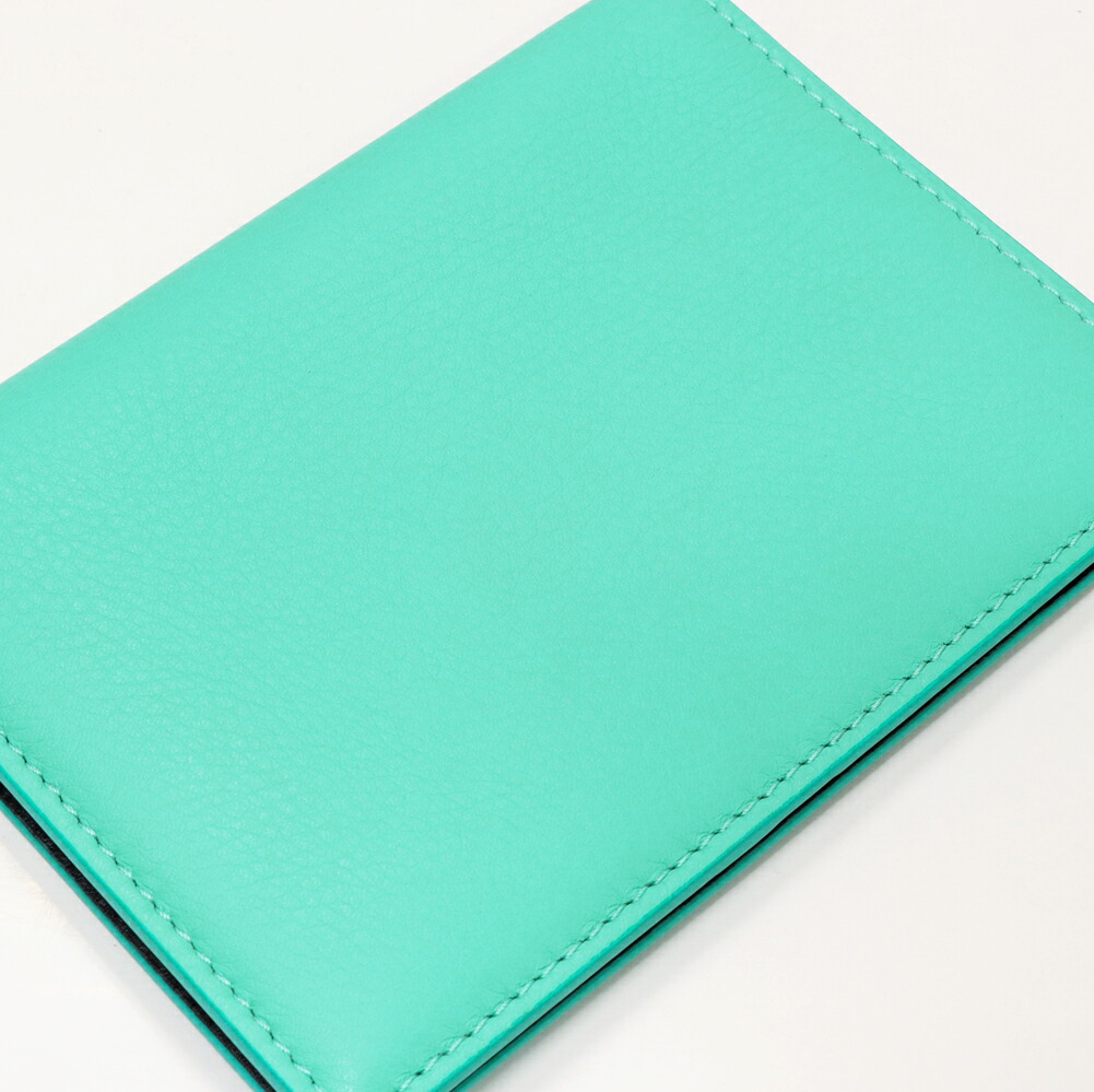 ティファニー ターコイズブルー レザー パスポートケース 楽天市場