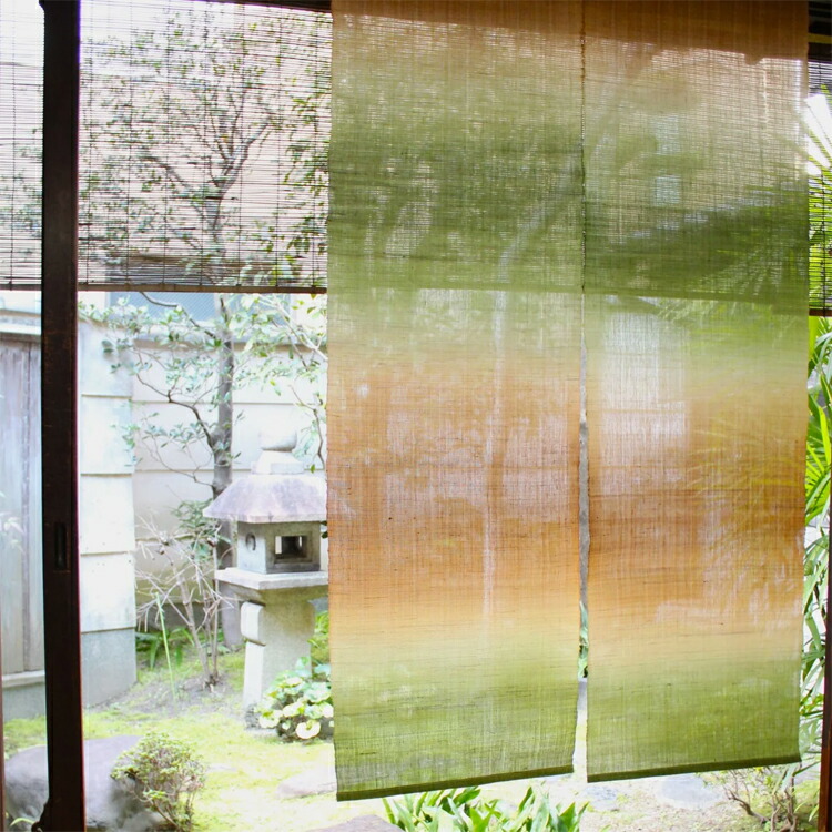 楽天市場】【店舗・旅館・和モダン空間の演出に】間仕切り用のれん 本