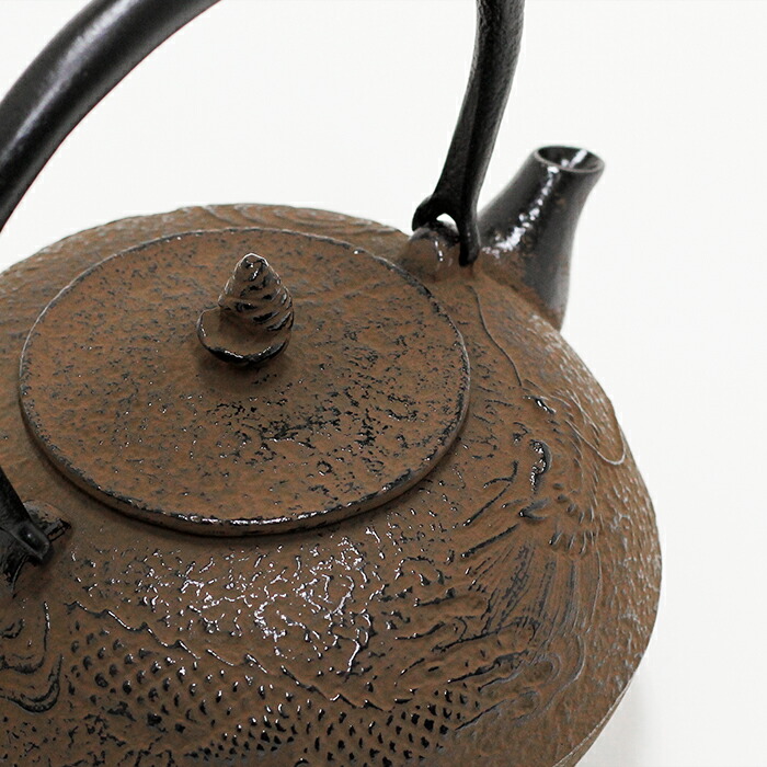 楽天市場】【日本製】鉄瓶 雲竜型【IH対応 海外配送対応 国内送料無料