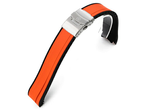 楽天市場】22mm StrapXPro SX1A 時計ベルト バルカナイズド ラバー