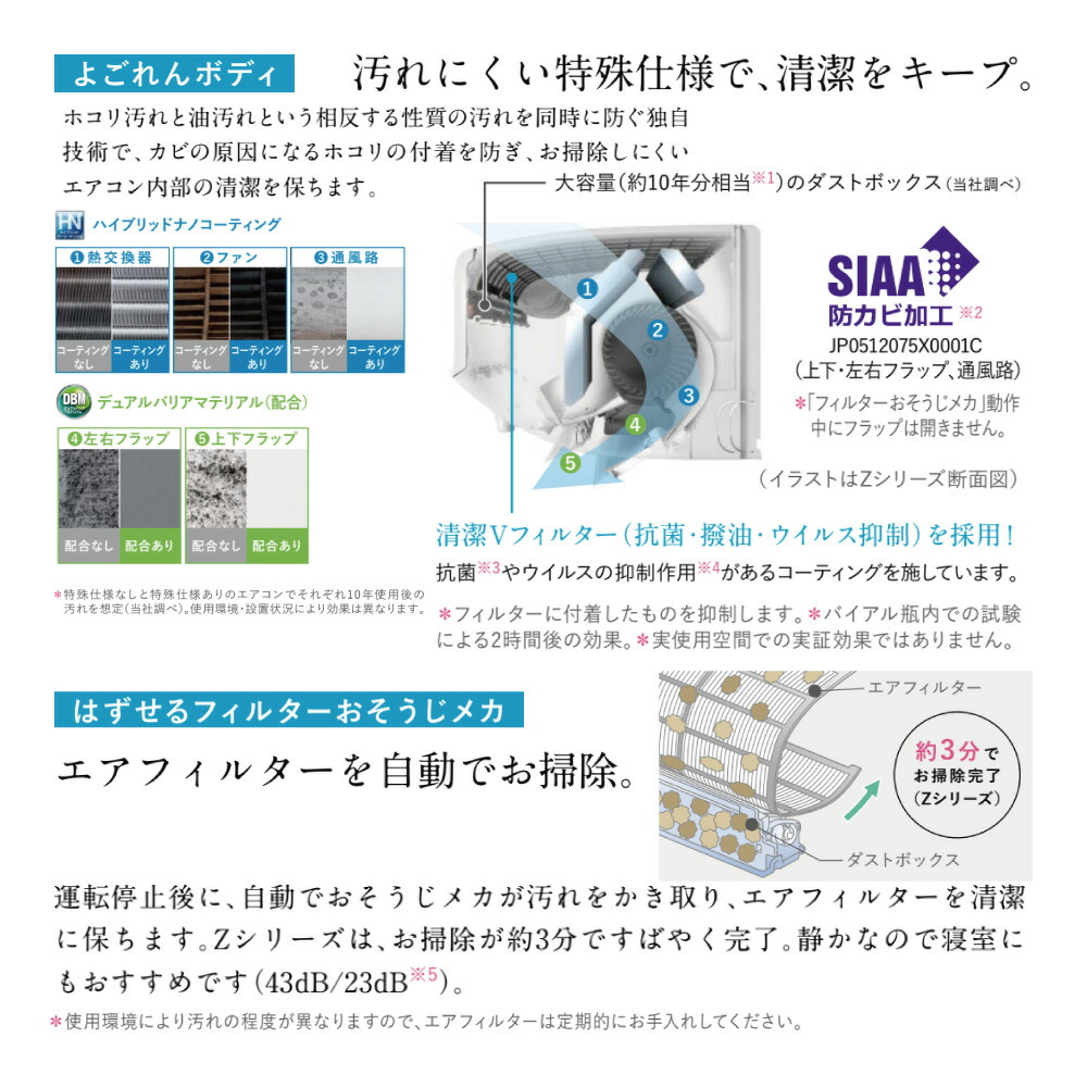 楽天市場】【】三菱《MSZ-ZXV2525-W》(MSZ-ZXV2525-W-IN + MUZ-ZXV2525