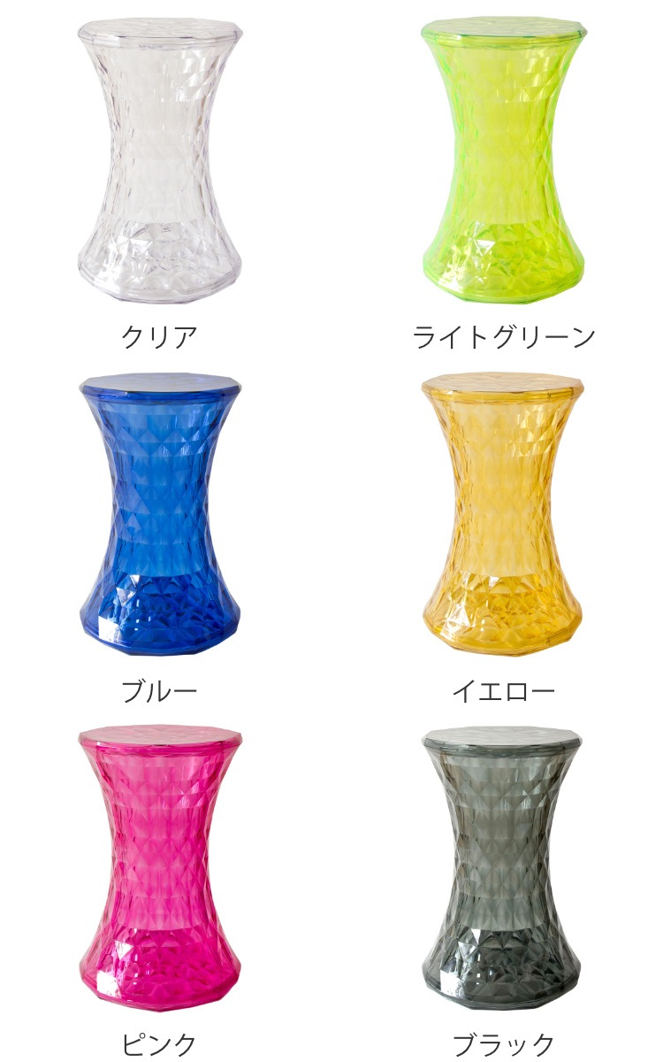 アクリル製 透明モダンチェア Kartell風 アクリル製 透明モダンチェア