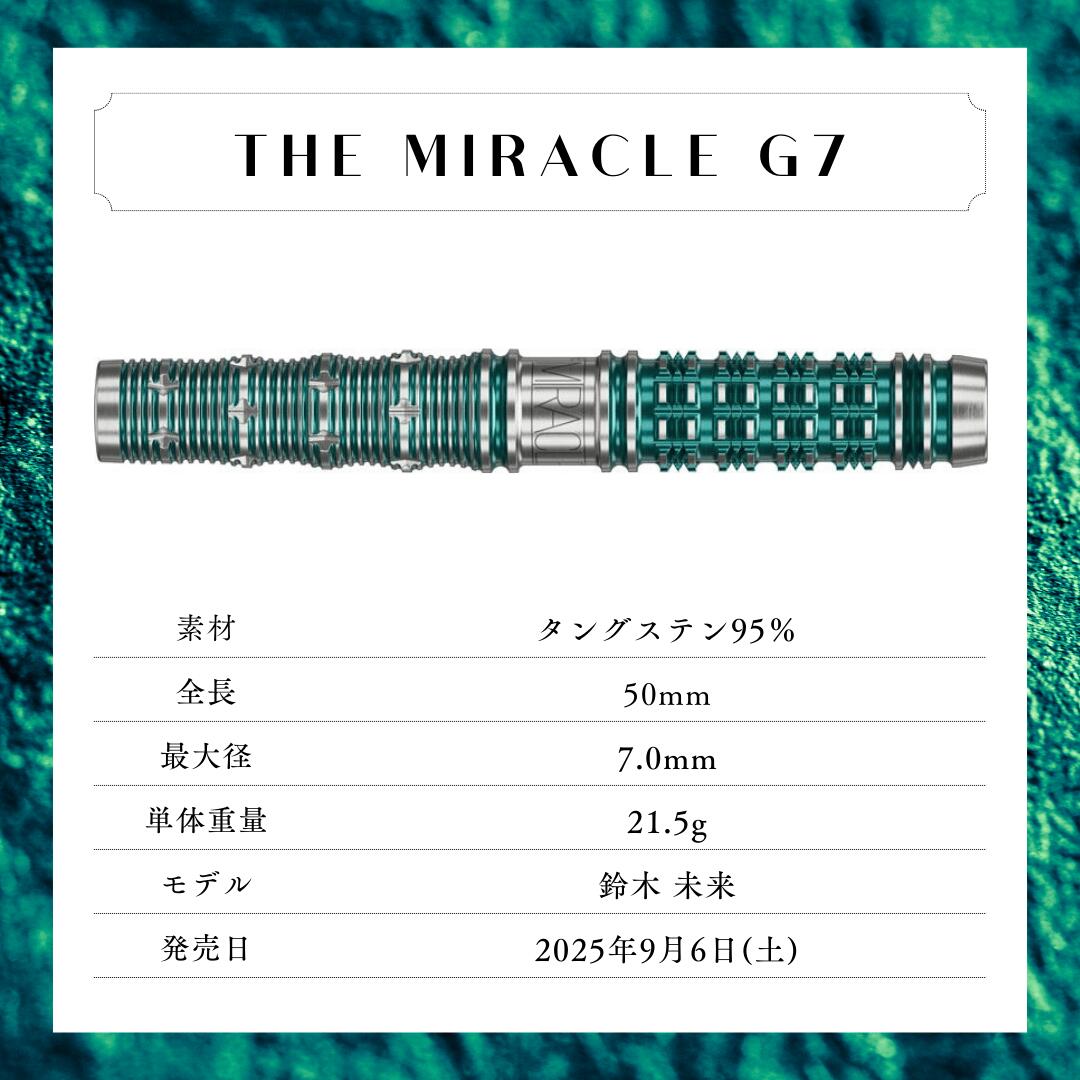 楽天市場】TARGET THE MIRACLE G7 95% 21.5G 2BA SOFT TIP 鈴木 未来