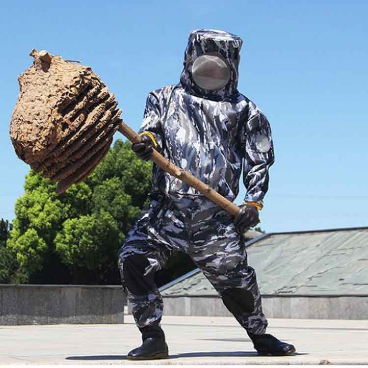 楽天市場】万全防護服 スズメ蜂 7点セット！扇風機付き スズメバチ駆除