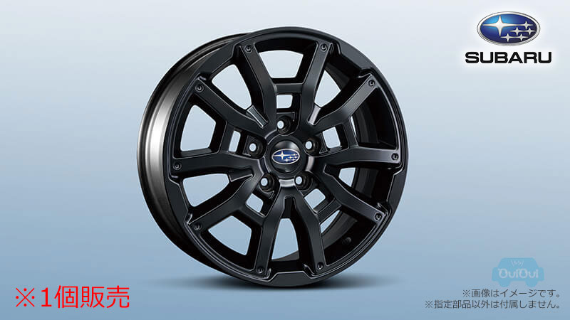 楽天市場】B3118FN000【スバル純正】アルミホイール 17インチ マット