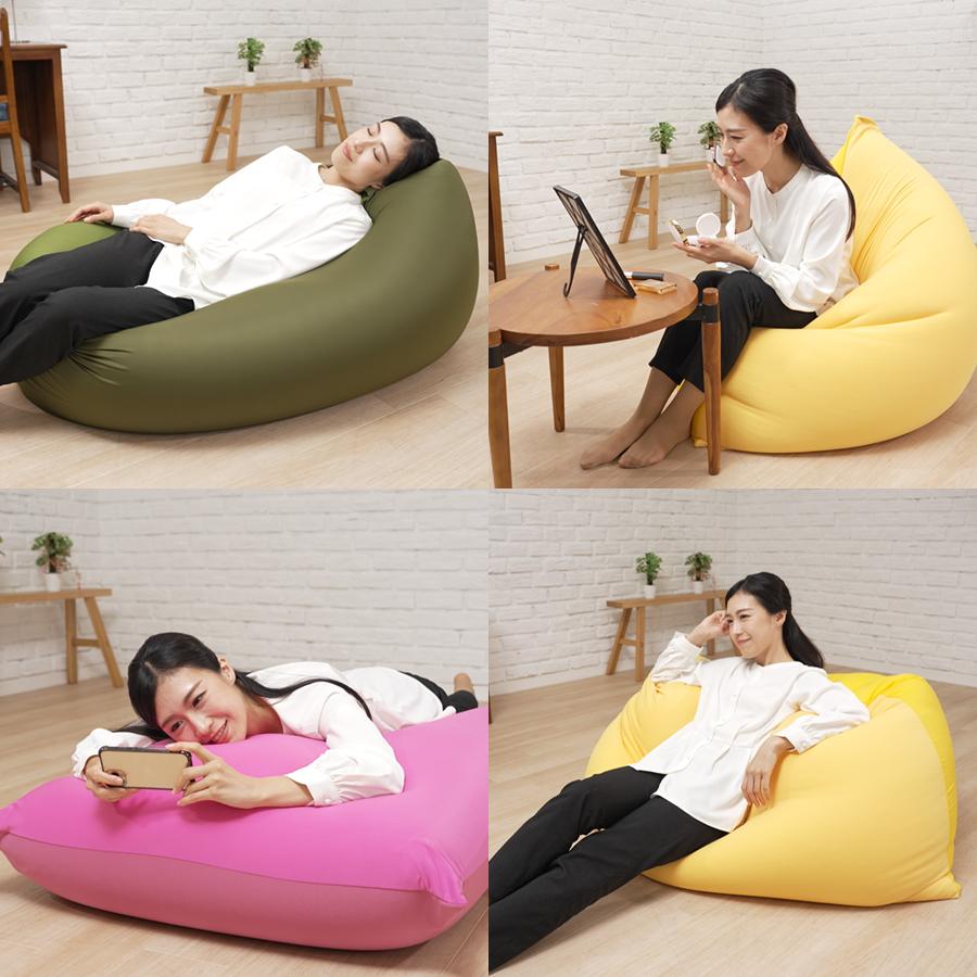 楽天市場】王様もダメになる もちクッション ふわごろリッチ ＆ カバー