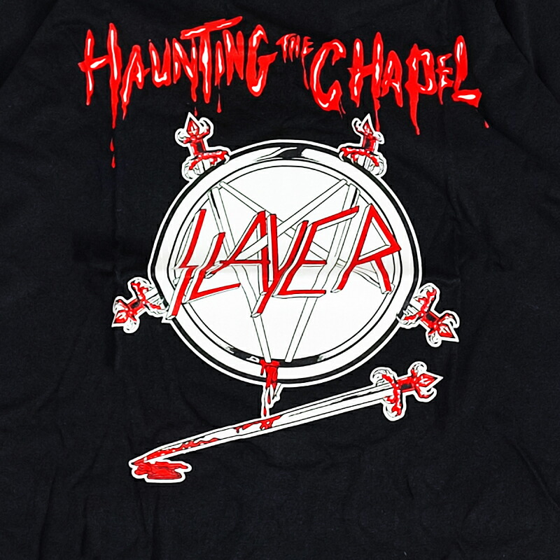 楽天市場】SLAYER T-shirt スレイヤー Tシャツ 半袖 Haunting the