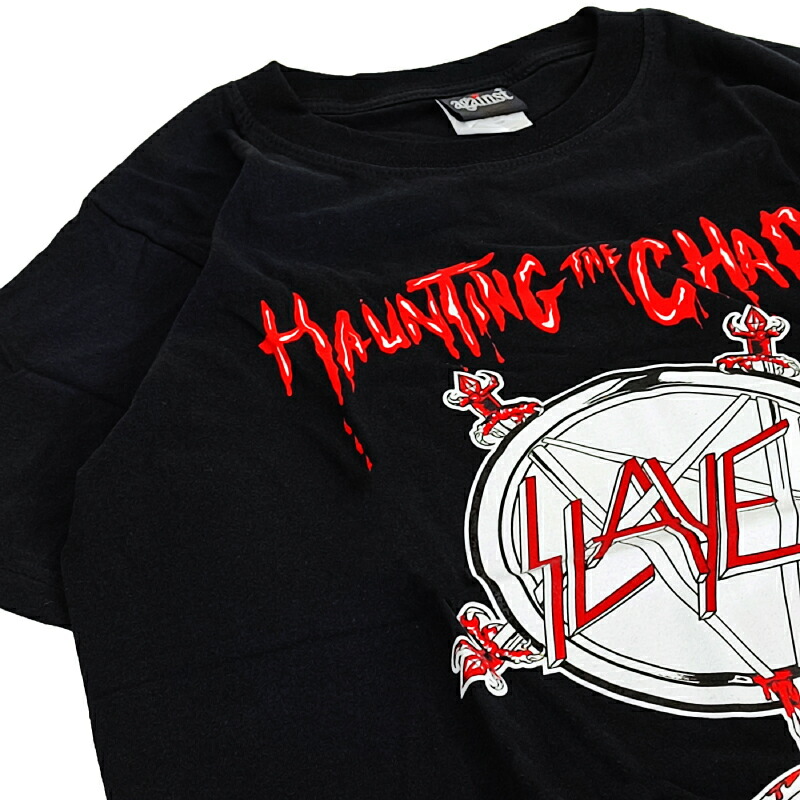 楽天市場】SLAYER T-shirt スレイヤー Tシャツ 半袖 Haunting the