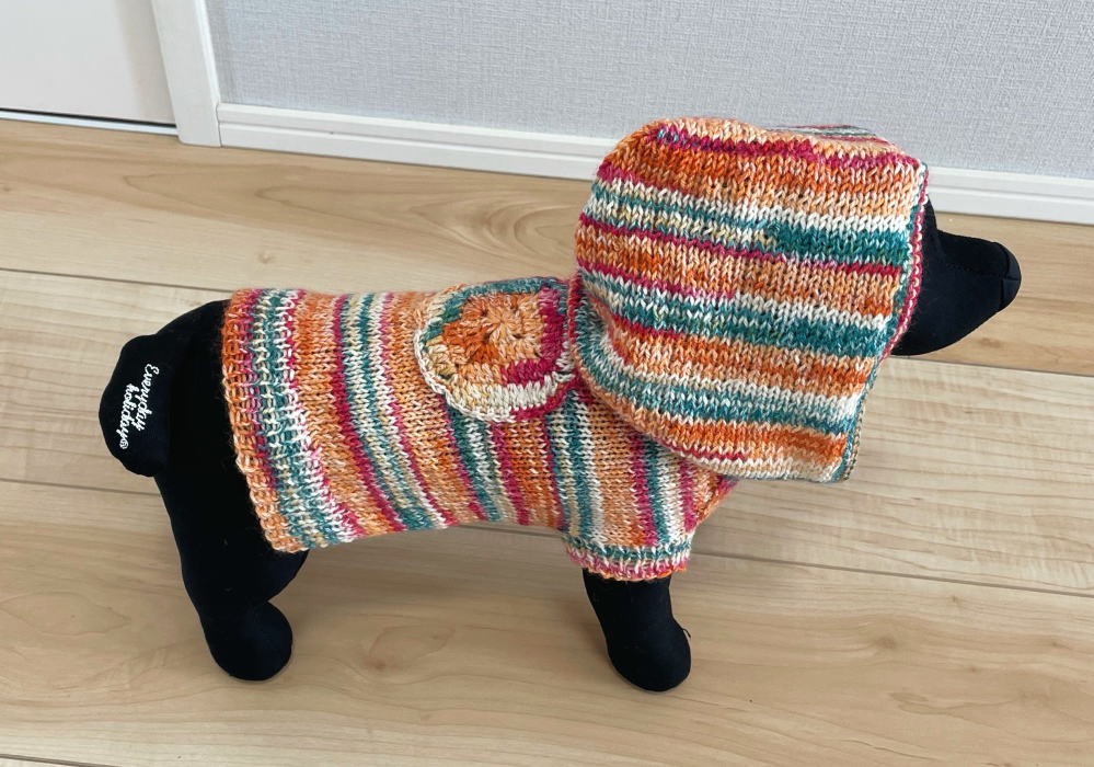 楽天市場】毛糸 スーパーウォッシュアルチザンで編む小型犬用フード