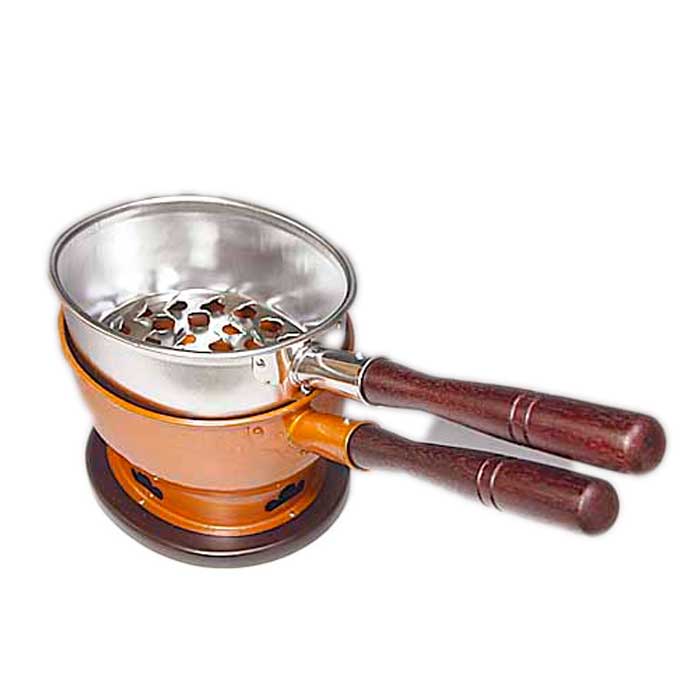 楽天市場】【茶道具/水屋道具】 小判形 火起こし・台十能セット 送料