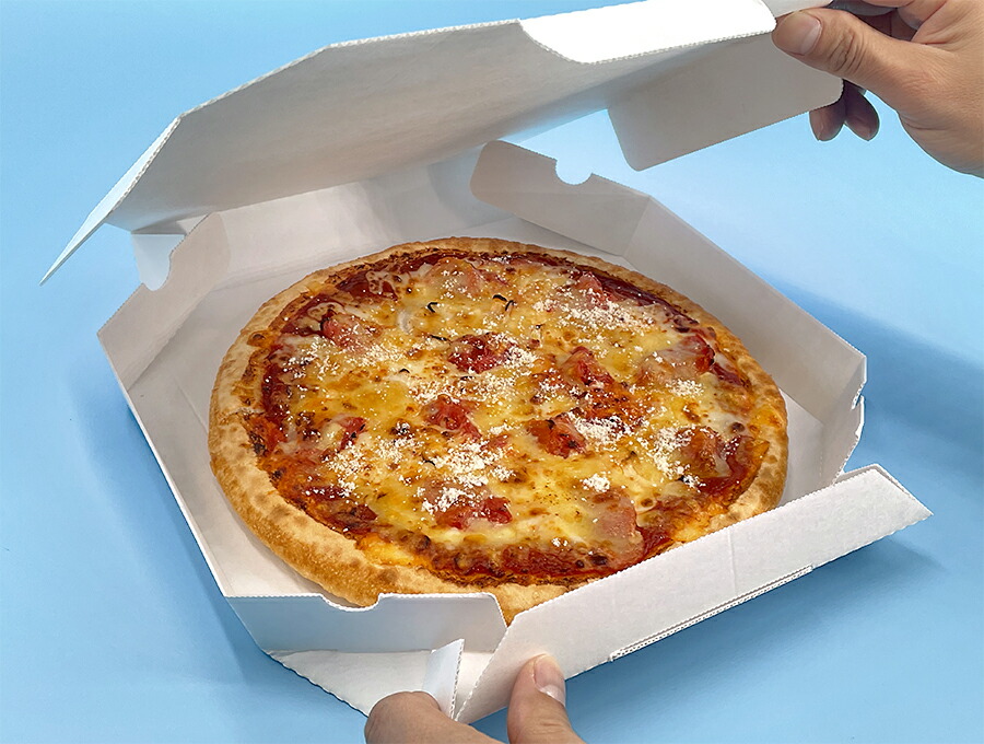 70枚入 ピザ型 八角形 クラフト【10インチピザボックス】 【公式通販】