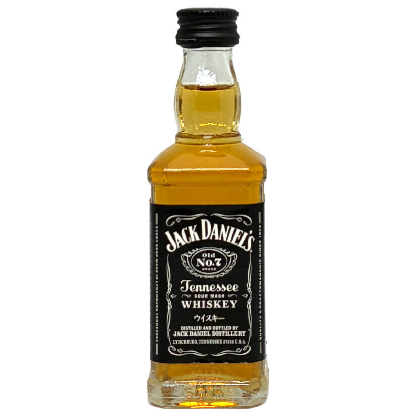 楽天市場】ウイスキー ミニチュアボトル 50ml ジャックダニエル ミニ