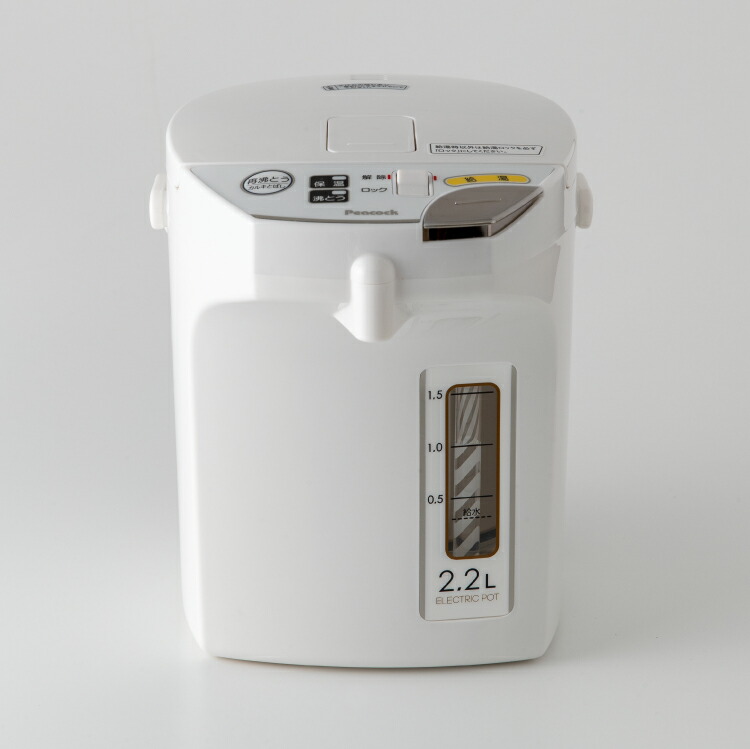 楽天市場】【公式】ピーコック 電気ポット 小型 2.2l 保温 電気保温