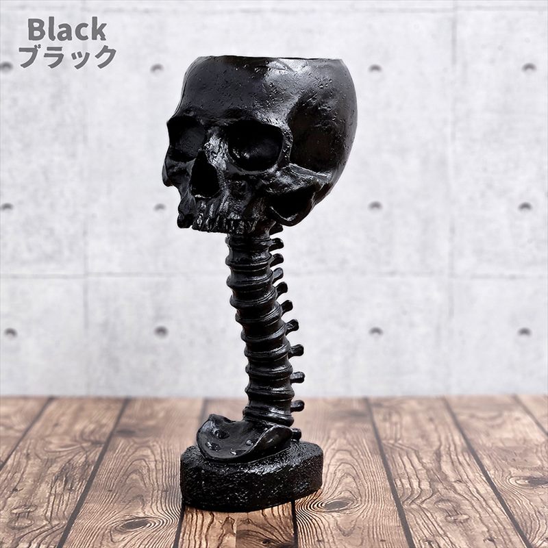 ビンテージ スカル 小物入れ 悪魔 死神 髑髏 骸骨