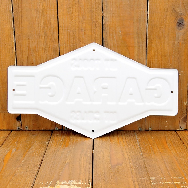 楽天市場】アメリカン雑貨 サインプレート ブリキ看板 ガレージ GARAGE