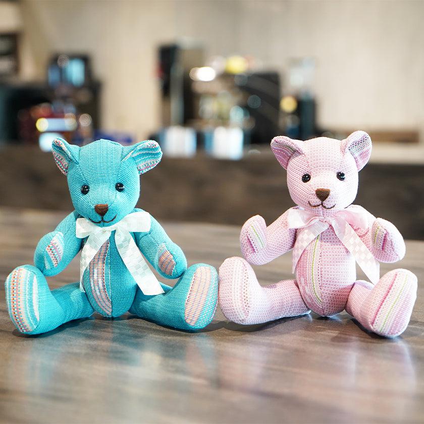 楽天市場】【テディベア】 かなさ (青) | 八重山みんさー織り |あざみ