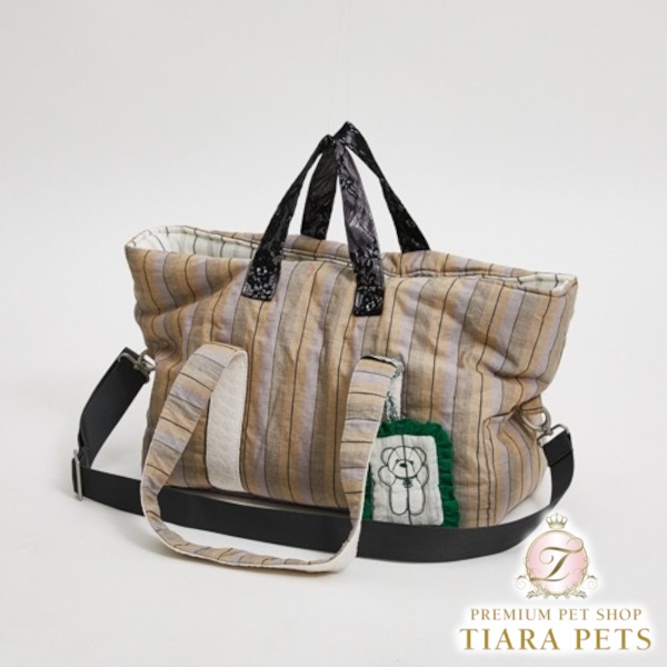 Louis Dog louisdog Alice Cotton Around Bag [Pet carrier bag