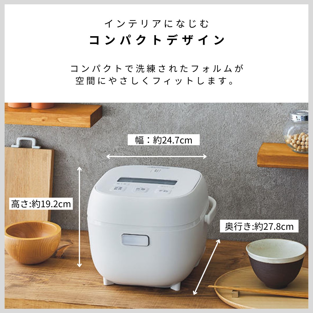 楽天市場】【タイガー魔法瓶 楽天市場店】 マイコン 炊飯器 3合 遠赤黒