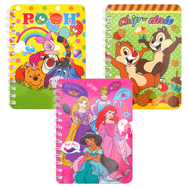 楽天市場】ディズニー リングメモノート{ Disney キャラクター メモ